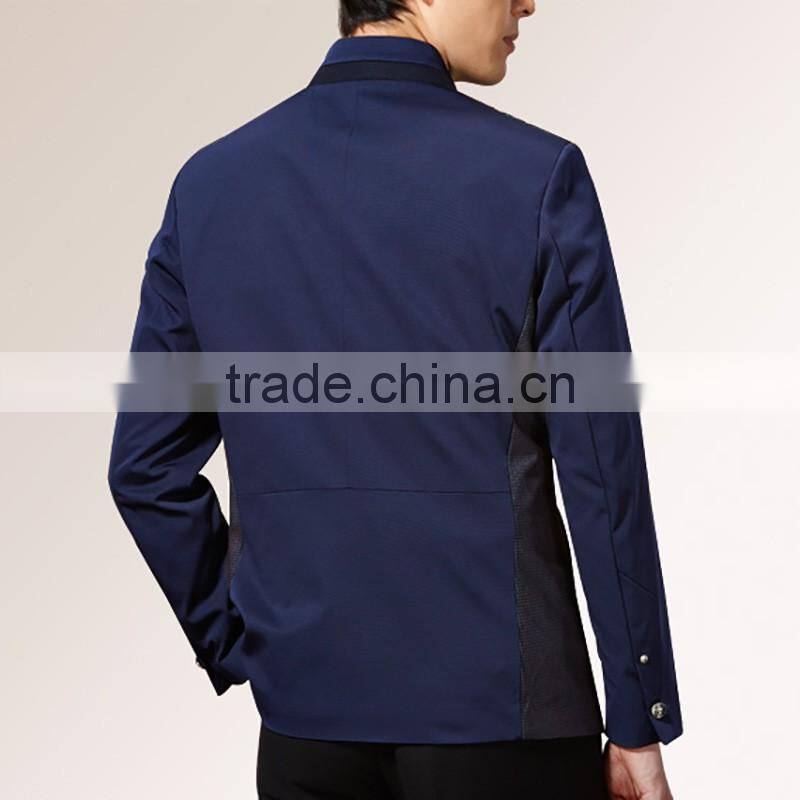 Wholesale Men Slim Fit Blazer Casual Cotton Suit Blazer Latest Men Blazer Design