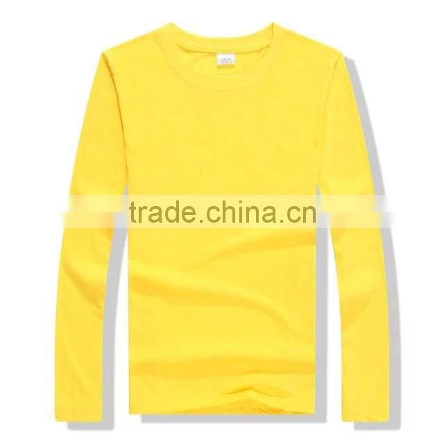 Plain Round Neck Promotion T-shirt/Slim Fit Colorful T shirt Custom Logo