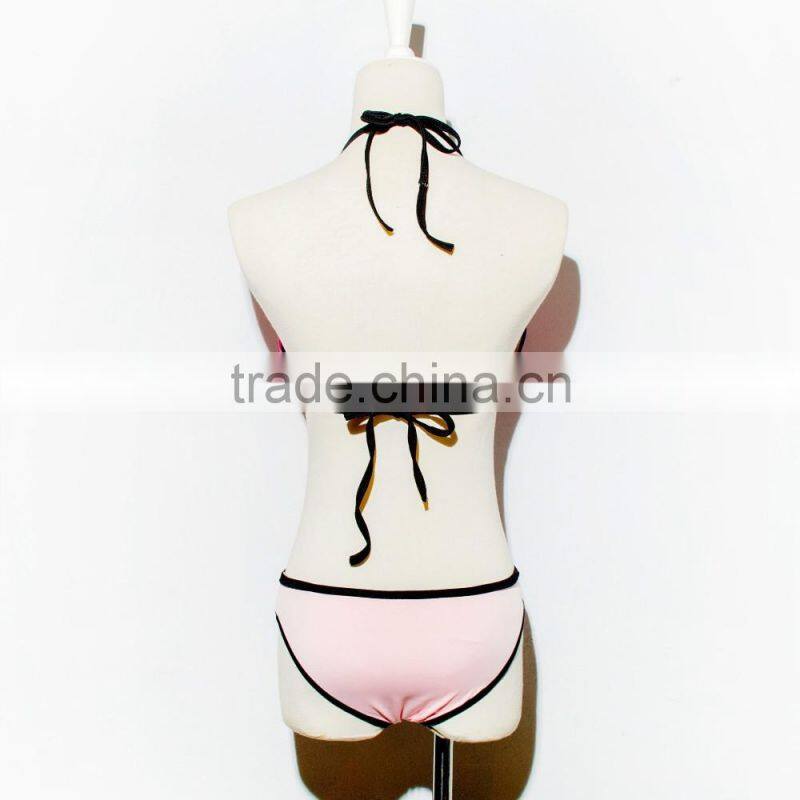 Sexy Women Bikini set Push Up Striped Triangle Bathing Suit Beach Swimwear