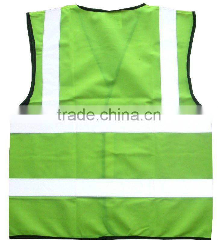 Green High Visibility Reflective Safety Vest SL0523