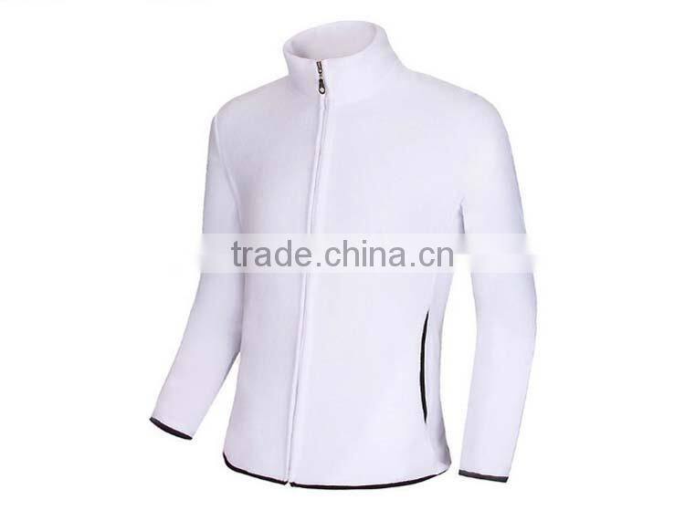 Factory OEM Men Women Fashion 100% polyester Polar fleece Jacket Warm Anti-pilling Soft shell sport wear