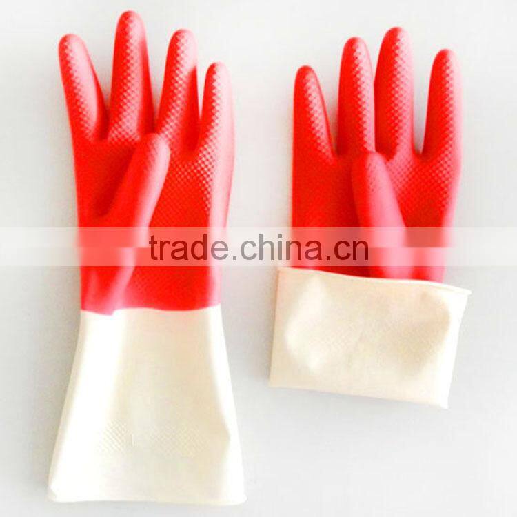 GZY 2015 kitchen and restaurant white joint red tpr gloves