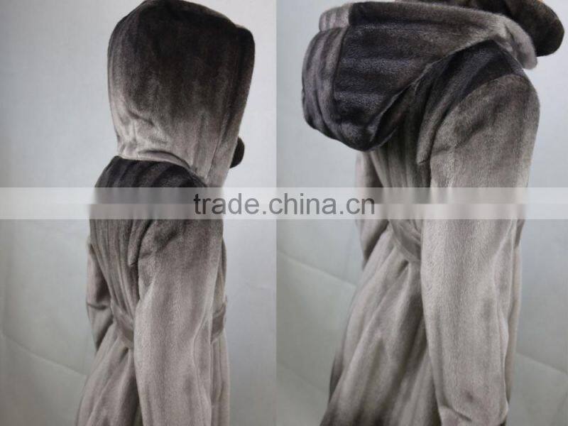 Chirldren Girls Long Winter Coat With Hat Outwear Clothing