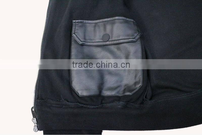 Newest Italian fashion spring jacket leather coat for men