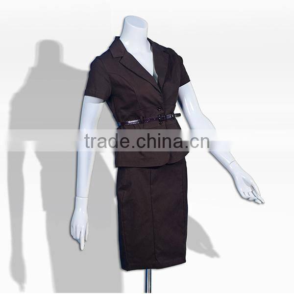 fashion and contracted wholesale business ladies short sleeve suits