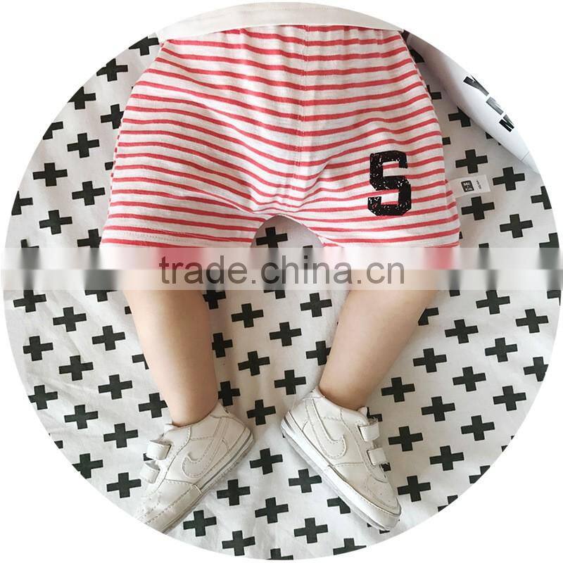 S17044A Wholesale Baby Clothes Organic Cotton Shorts