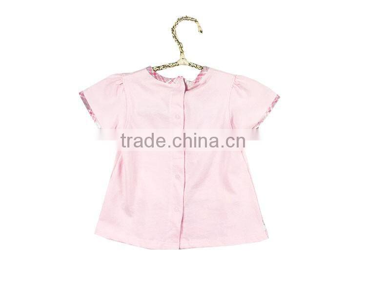 2016 baby girl boutique clothing Pink baby clothes wear