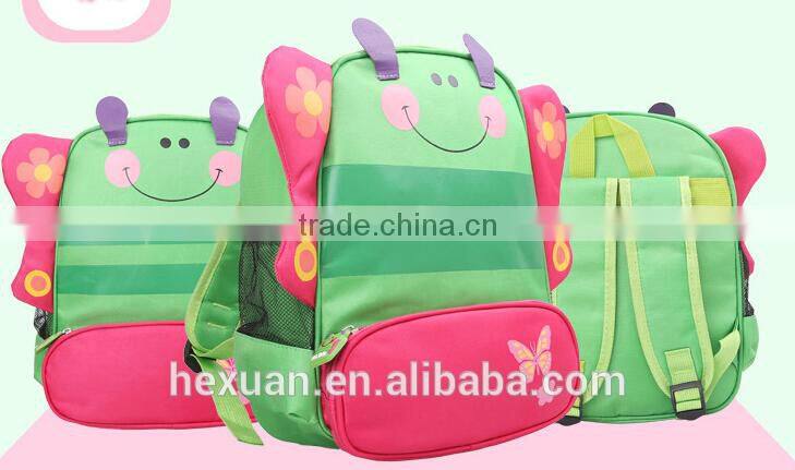 8 designs stocked or OEM, Children Kids Baby Cartoon Backpack Export School Bags
