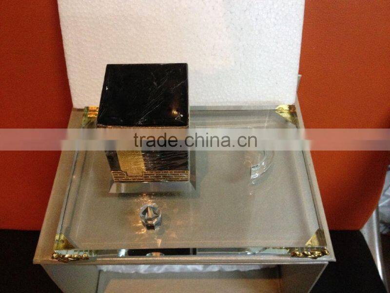 Wholesale Saudi Royal Makkah Clock Tower Crystal Model Manufacture For makkah Souvenir