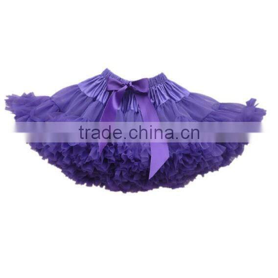 lovely design hot sale fluffy chiffon baby pettiskirt wholesales pettiskirt kids pettiskirts