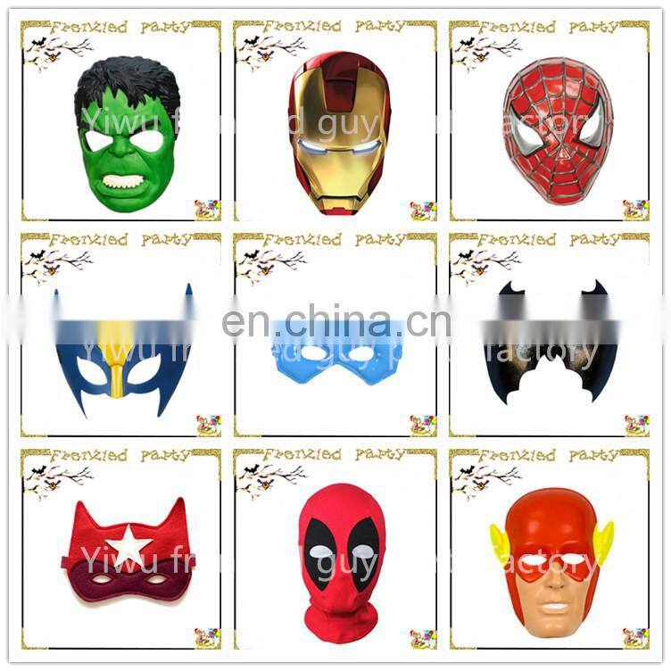 New arrival two color vendetta party plactic mask