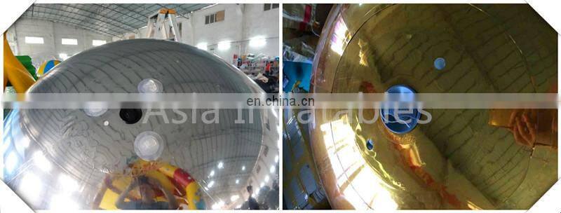 Inflation Silver Mirror Balloons Commercial Use / Inflatable Mirror Balloon Shining / Inflatable Mirror Balls