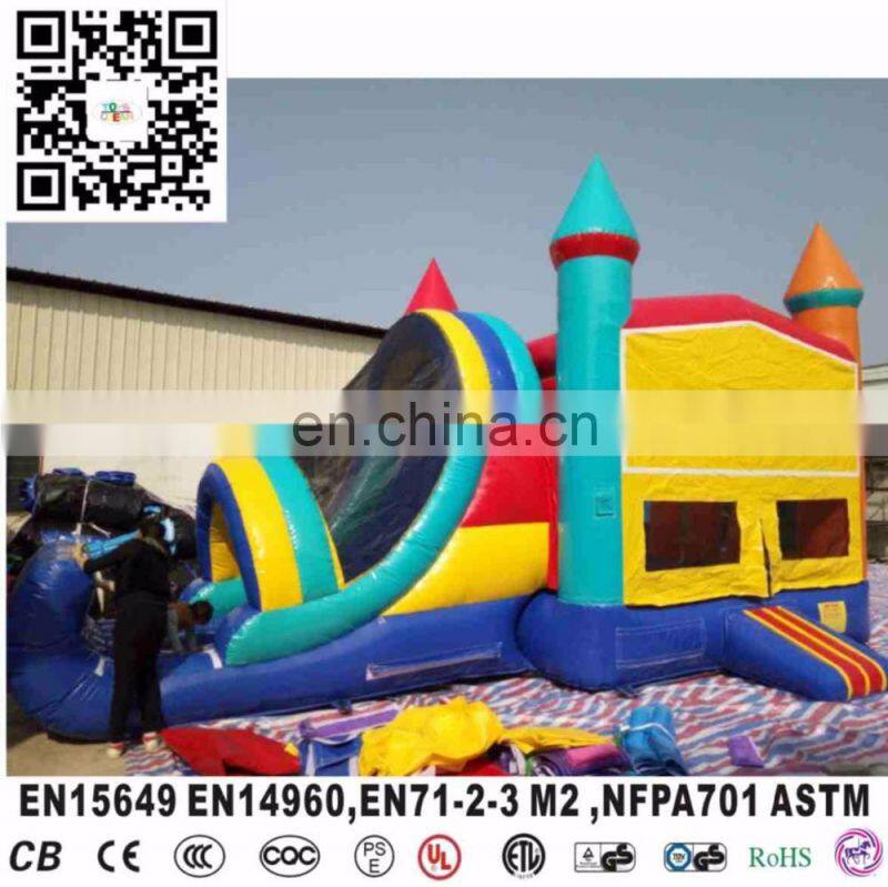 new design inflatable module jumping bouncer combo with panel