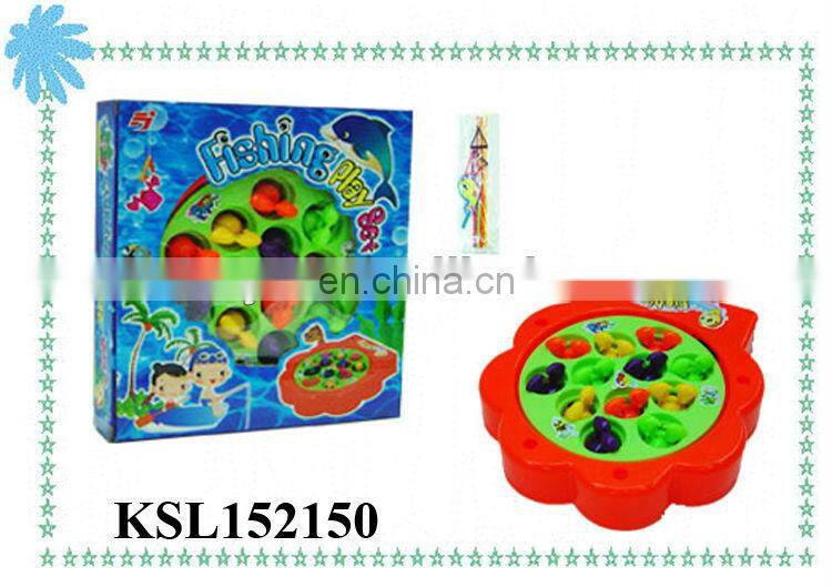 funny plastic toy fishing game for children