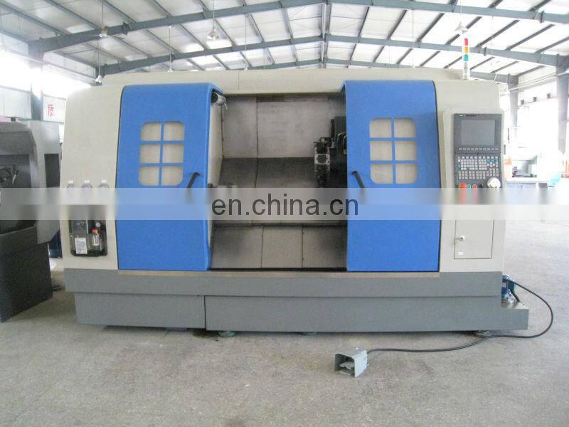 CNC350A cnc slant bed turning haas cnc lathe live tooling