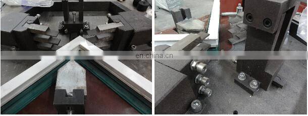 China OEM Single head corner crimping machine / Aluminum window forming machine