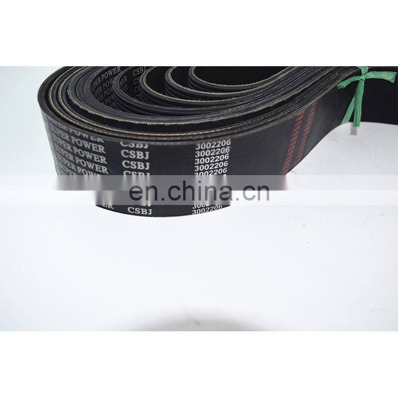 Genuine truck diesel engine spare parts K19 3002206 auto belt