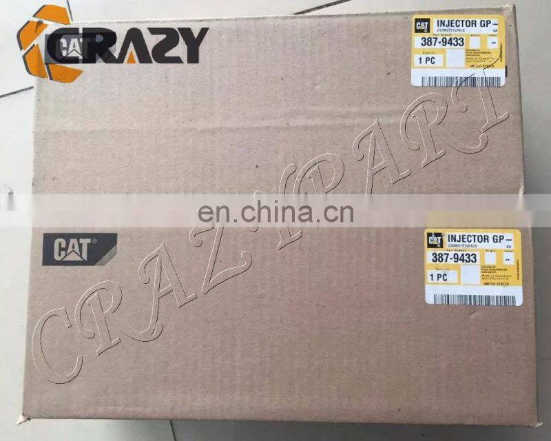 C9 fuel injector 387-9433, excavator spare parts,387-9433 injector