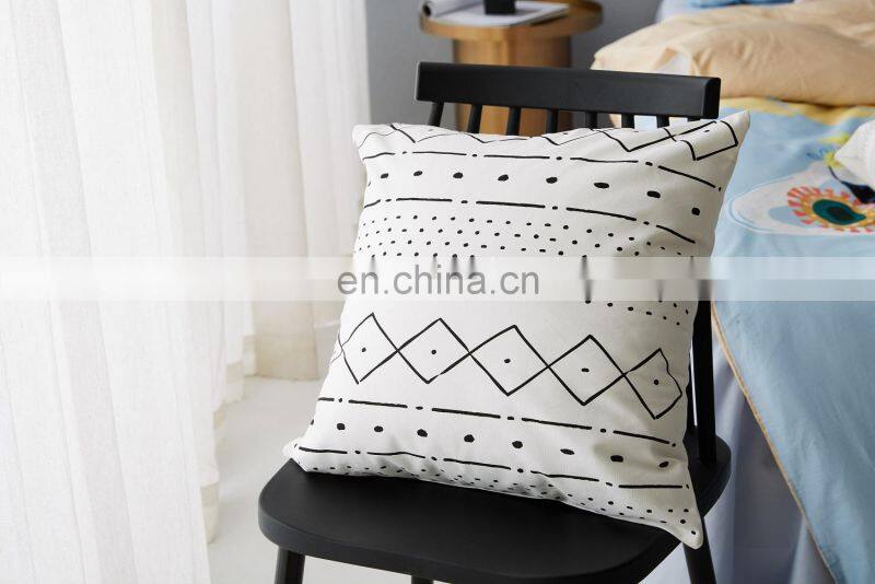 Home deco decorative pillow covers nordic cushion covers 100 cotton wholesale cushion covers