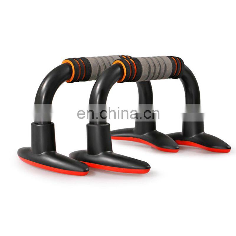 chromed push up bar with foam handle home use arm training pull up bar portable fitness equipment,standing pull up bar