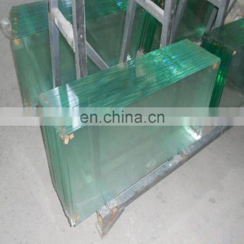 many layers of bent tempered laminated glass with SGP /PVB interlayer