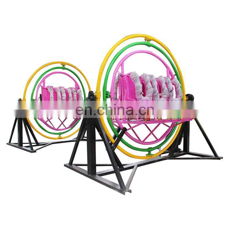 Hotfun Amusement Park Playground Rides Human Gyroscope for sale