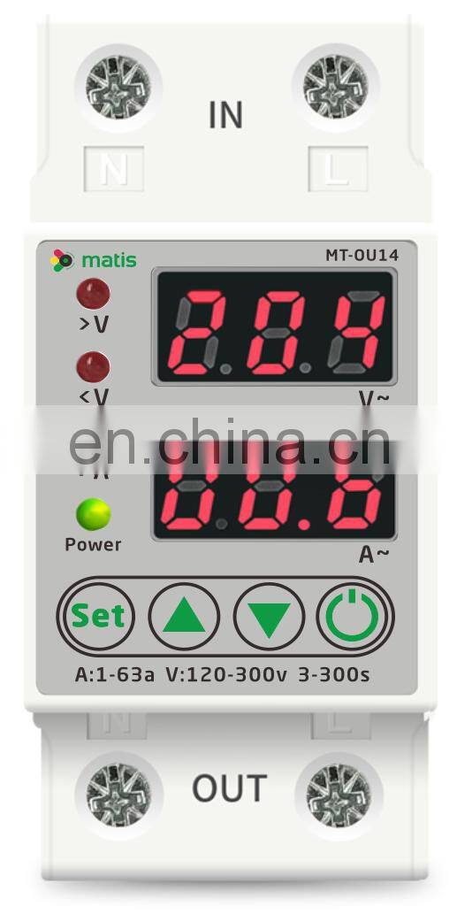 Overvoltage Undervoltage Relay Phase Sequence Asymmetry Control Relay
