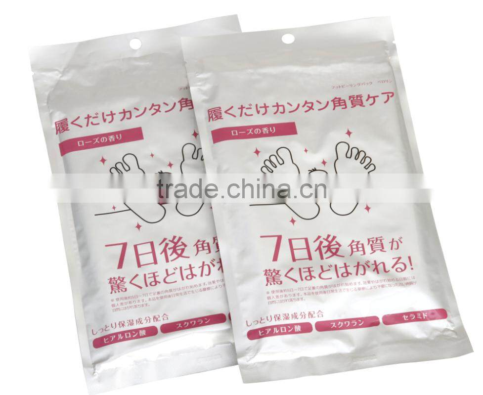 Hot Selling Japanese Foot Peeling Mask Healthy Magic Foot Mask