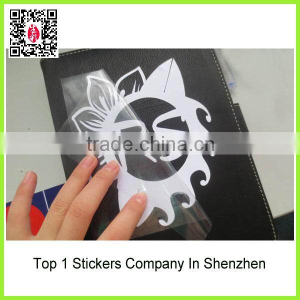 Window Lettering Sticker kiss cut gold sticker decoration