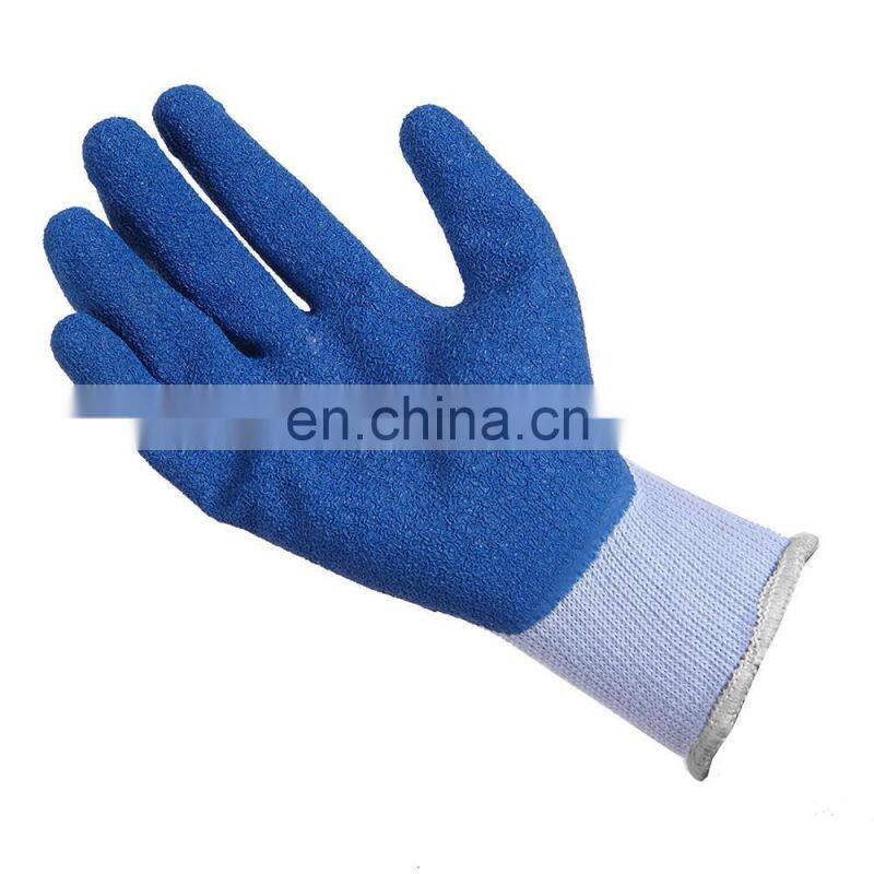 General Purpose 10Gauge Cotton Latex Gripper Gloves