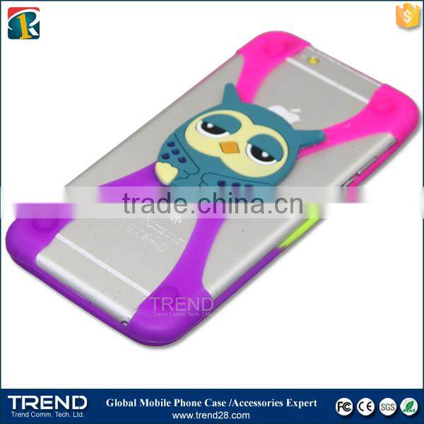 New arrival fit for 1~6 inches color changing color fading gradient color silicon bumper case