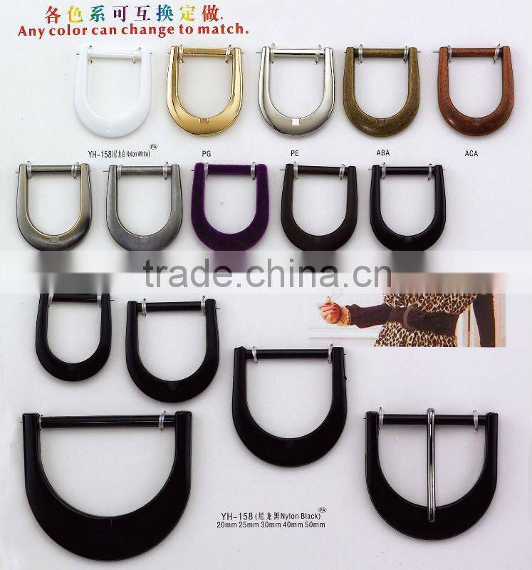 35mm fashional&elegant gold buckle in square shape