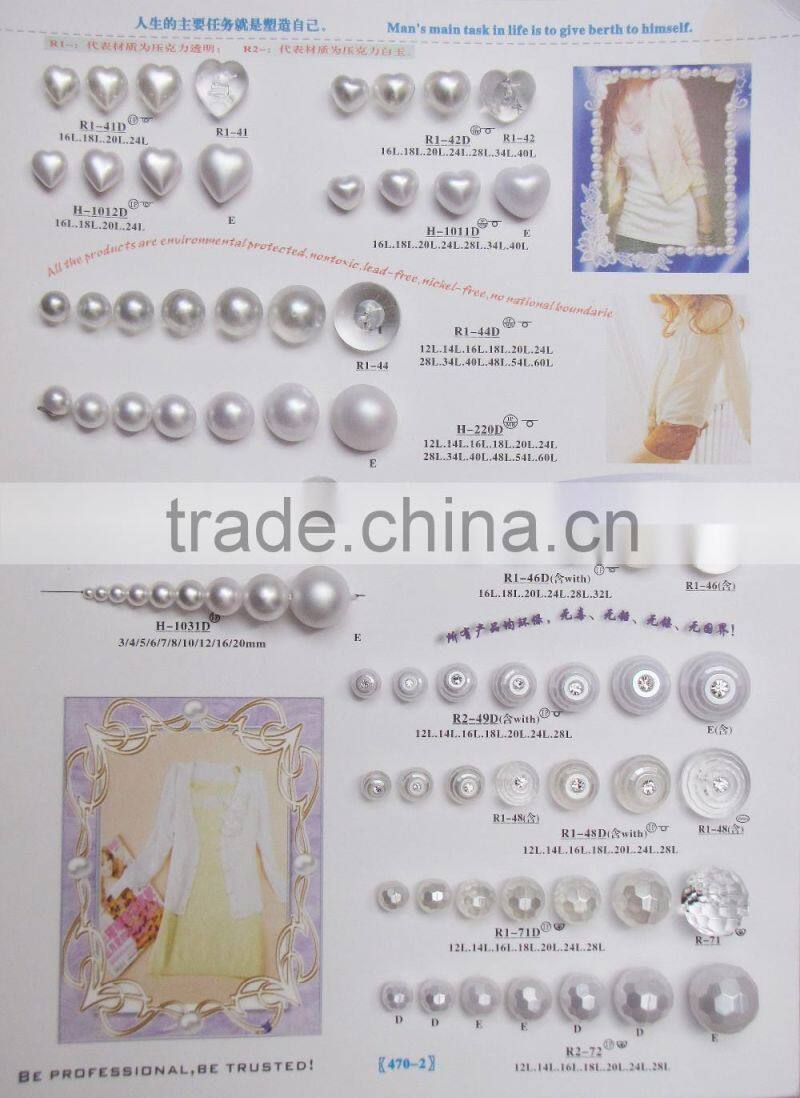 High quality fashion Garment accessories