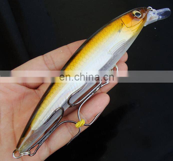Amazon 16cm 45g ABS Plastic Saltwater Deep Sea Fishing Lures Treble Hooks Fish Bait For Tuna jackall lures
