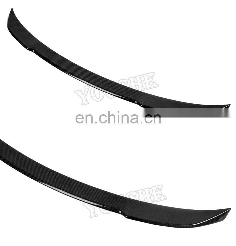 CS type carbon fiber rear trunk spoiler for BMW 3 series E90 & E90 M3 2005-2011