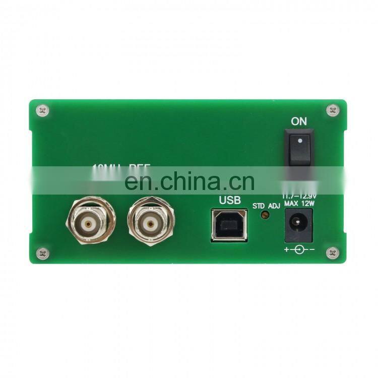 FA-2-12.4G PLUS 11Bit/Sec 10MHz OCXO 1Hz-12.4GHz Frequency Counter Frequency Meter w/ Power Adapter