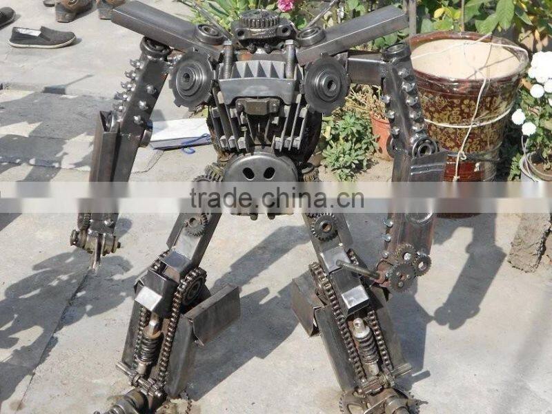 Steel Garden Decoration Sculpture For Outdoor Shows Statue