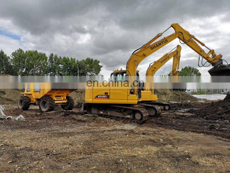 SHANTUI 13 ton tracked excavator SE130-9 with excellent performance