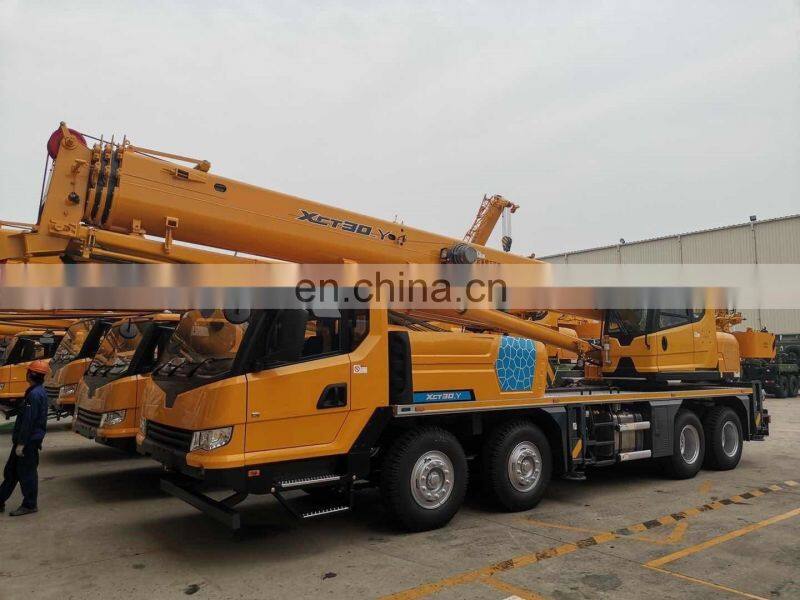 New 30t mobile crane RHD truck crane XCT30_Y for sale