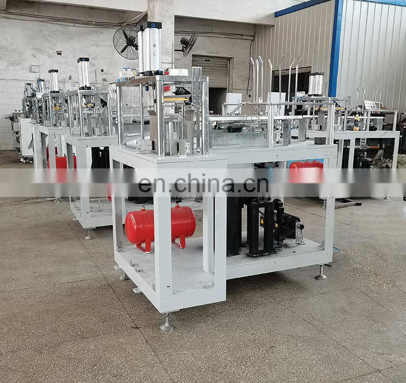 UTCH520 Automatic Disposable Microwave Safe Paper Cardboard Bento Lunch Box Brown Cardboard box Making Machine