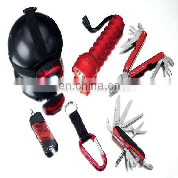 6 pcs outdoor camping useful multifunctional tool set