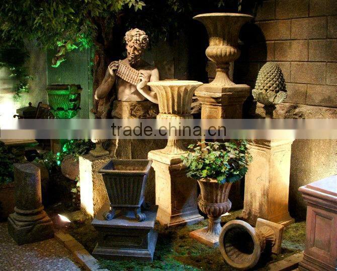 Big Antique stone factory flowerpots