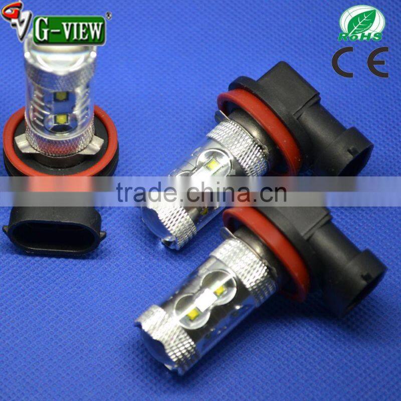 led car fog lamp hb3/hb4 80w creechip auto led fog lamp , hb3/hb4 led car light 10-30v
