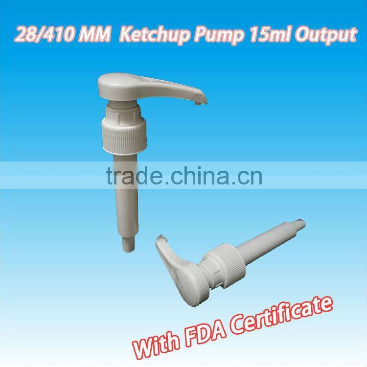 syrup pump lotion pump