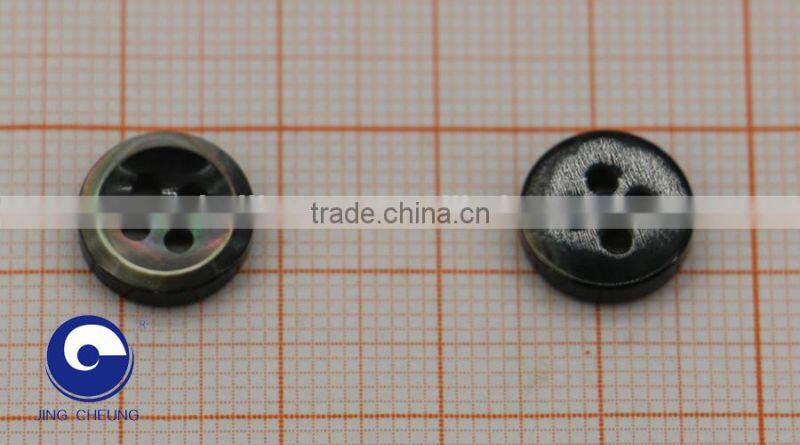 black mother pearl sea shell fastener
