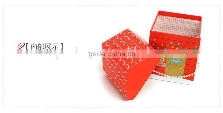 wedding candy/chocolate paper packaging box