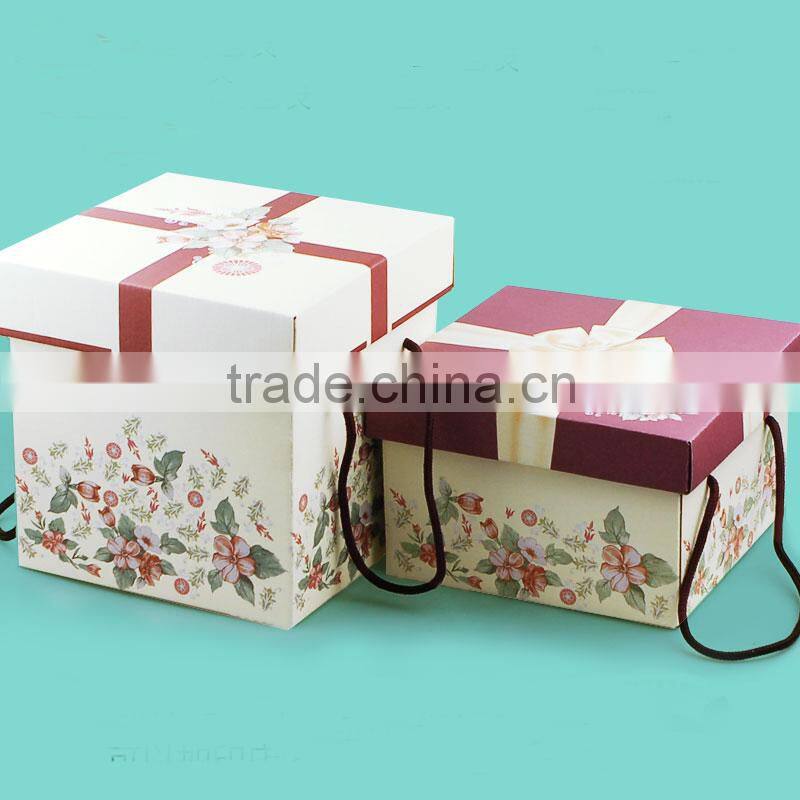 cake box whalesale mini decorative wedding cake boxes