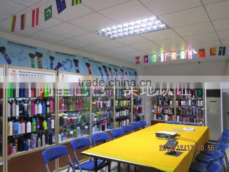 Newly Food Grade Promotional Fashional Concise large-caliber Double Wall Stainless Steel Vacuum Flask