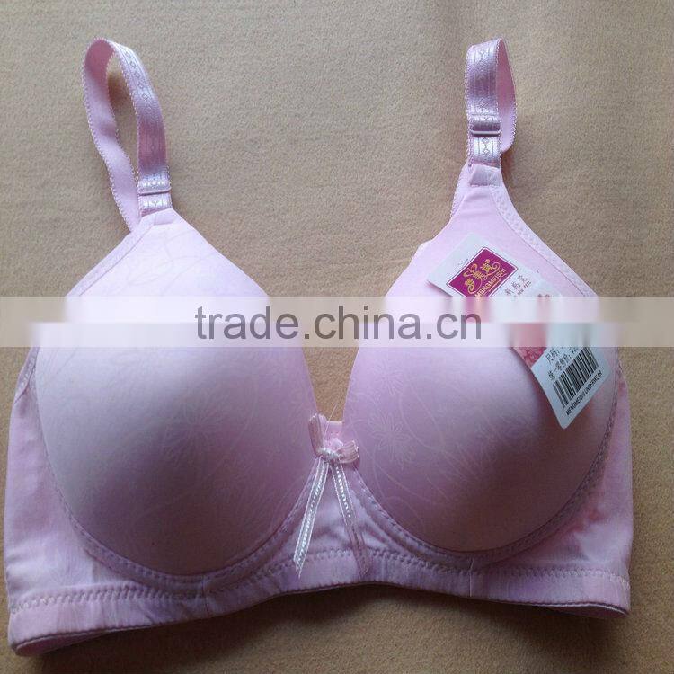 0.89USD 36-42C Cup High Quality Adjustable Fashional Ladies Sexy Bra Without Rim Inside, Fat Women Push Up Sexy Bra(gdwx201)