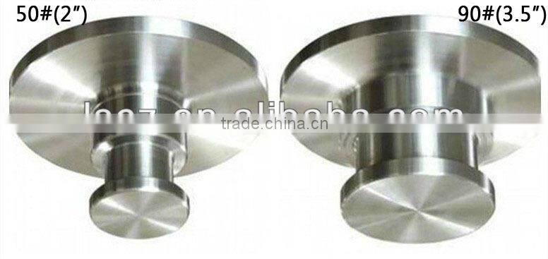 kingpin assembly and welded center